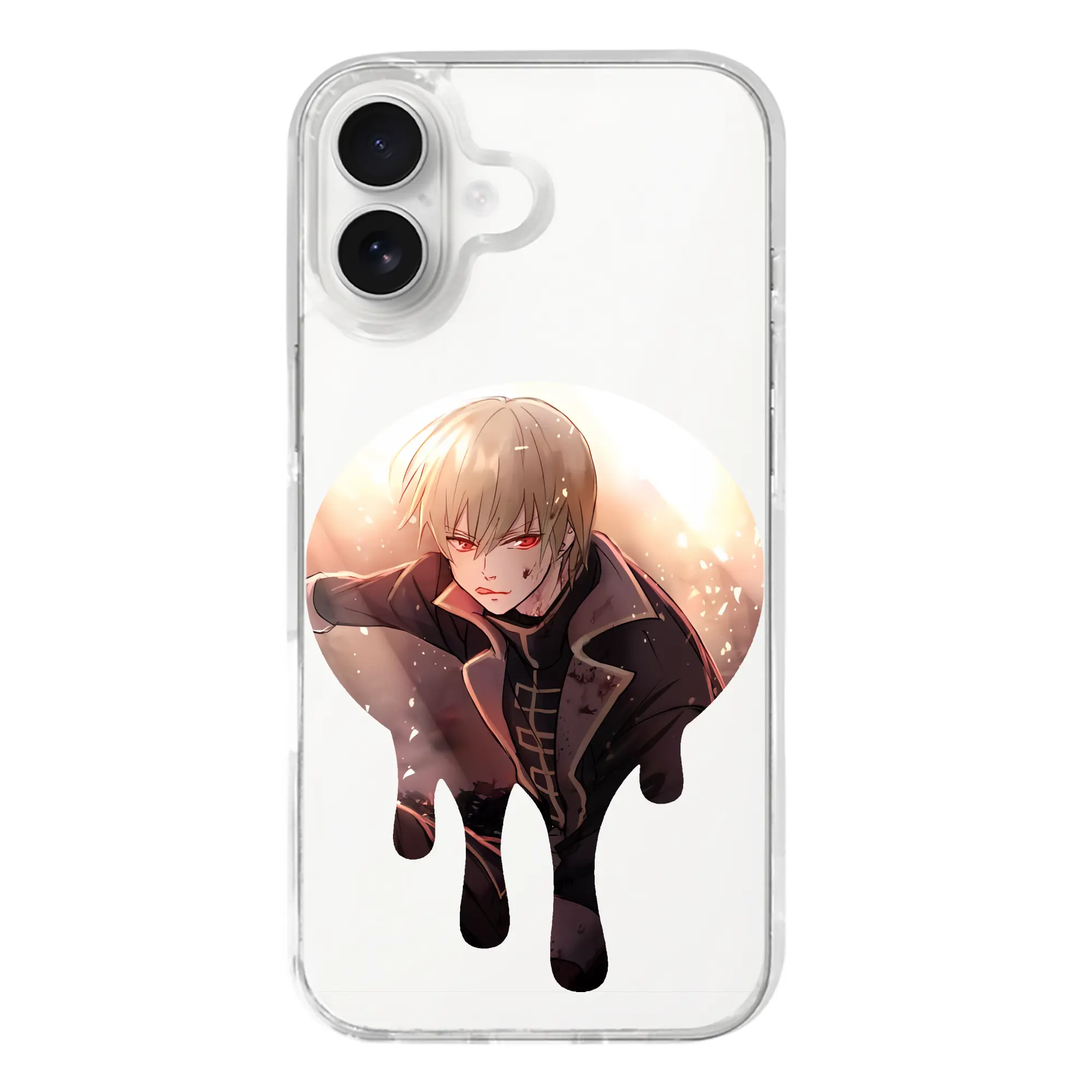 銀魂 グッズ 沖田 総悟 - iPhone 17シリーズ 透明スマホケース – 薄型・耐衝撃・精密フィット保護カバー